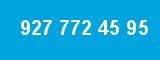 927 772 45 95 927 772 45 95